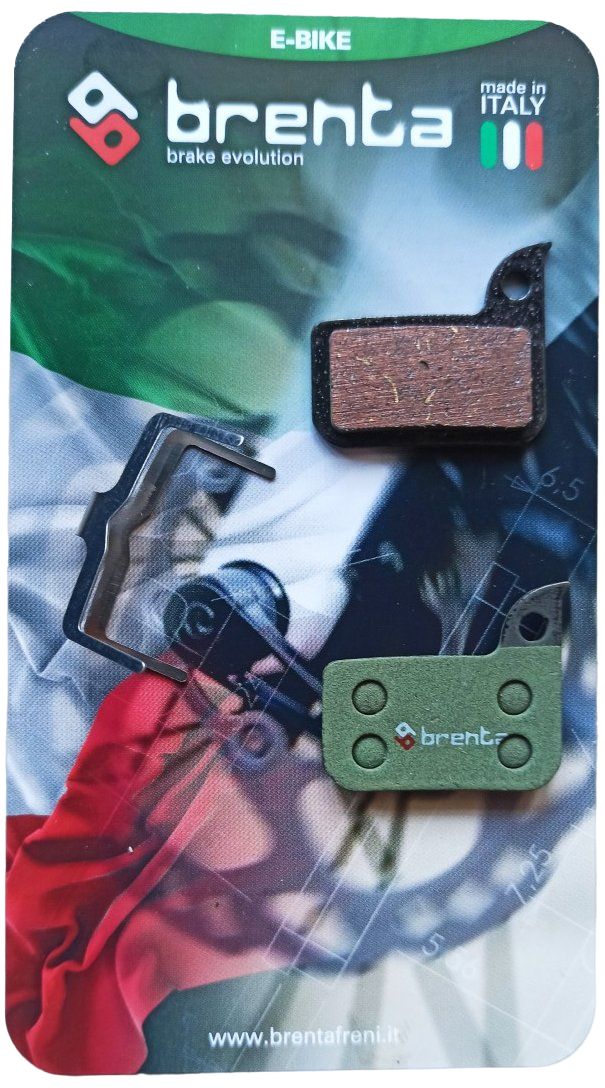 BRENTA Coppia Pastiglie Freno Mescola E-Bike Sram Hrd / Etap Hrd / Level Ultimate / Level TLM